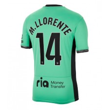 Atletico Madrid Marcos Llorente #14 Tredjedrakt 2023-24 Kortermet